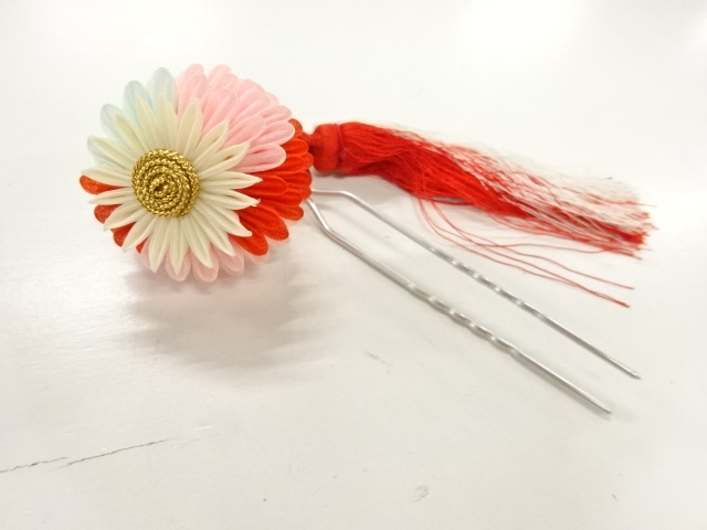 Comb Kanzashi Hair Accessoryi Synthetic fiber